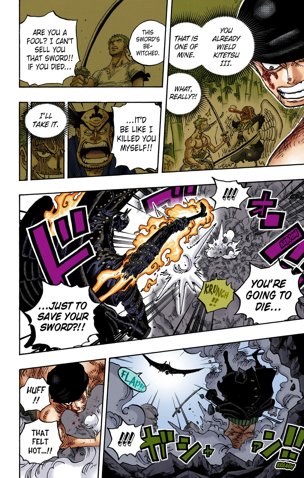 One Piece Digital Colored Chapter 1033 image 08